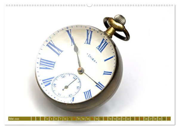 Produktbild: Taschenuhren (Wandkalender 2026 DIN A2 quer), CALVENDO Monatskalender