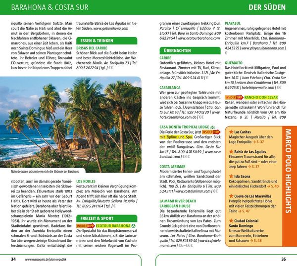 Produktbild: MARCO POLO Reisef&uuml;hrer Dominikanische Republik