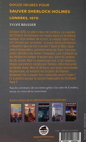 Produktbild: Douze heures pour sauver Sherlock Holmes