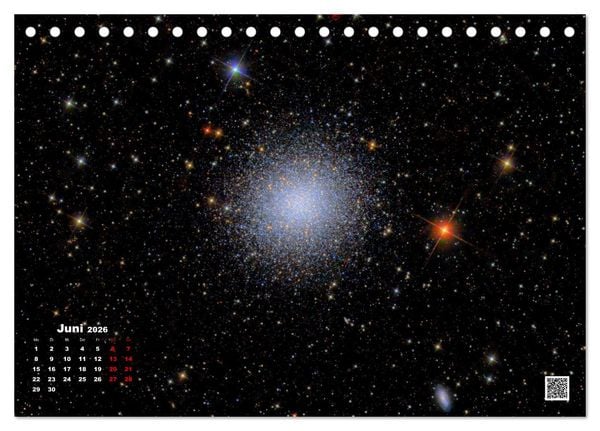 Produktbild: Neue Astrofotos von Stefan Ziegenbalg (Tischkalender 2026 DIN A5 quer), CALVENDO Monatskalender