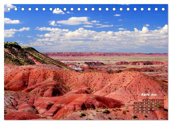 Produktbild: Wundervolles Amerika (Tischkalender 2026 DIN A5 quer), CALVENDO Monatskalender