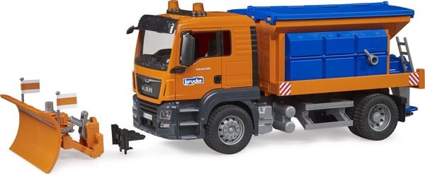 Produktbild: Bruder Einsatzfahrzeug Modell MAN TGS Winterdienst Fertigmodell LKW Modell