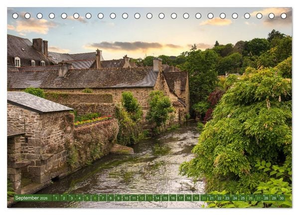 Produktbild: Pont-Aven Bretagne (Tischkalender 2026 DIN A5 quer), CALVENDO Monatskalender