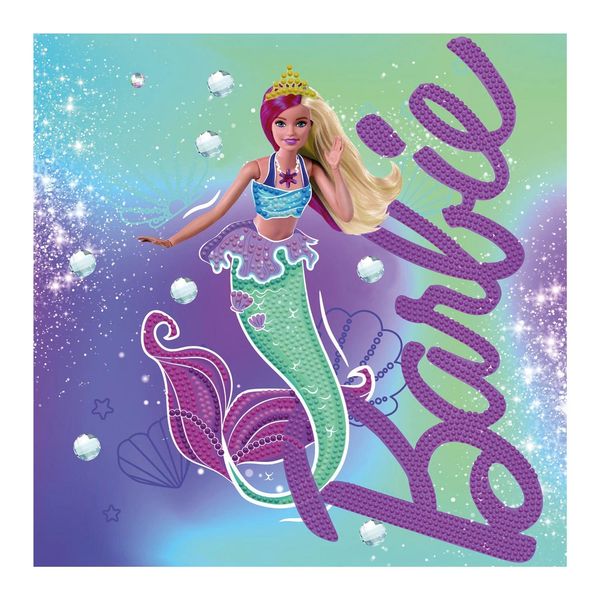 Produktbild: DIAMOND DOTZ - Diamond Painting Meerjungfrau Barbie