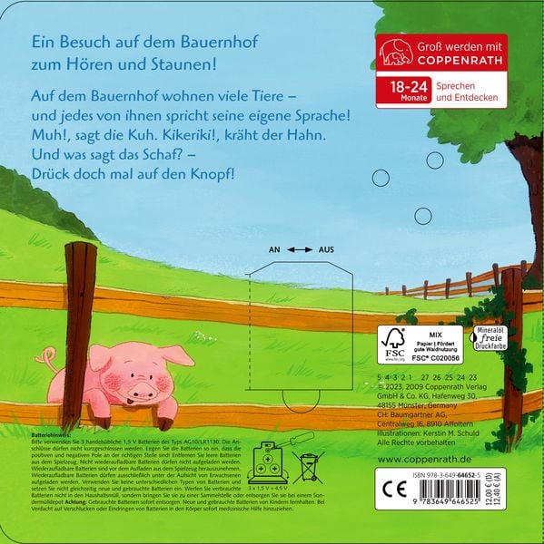 Produktbild: H&ouml;r mal, was da kr&auml;ht und quiekt!