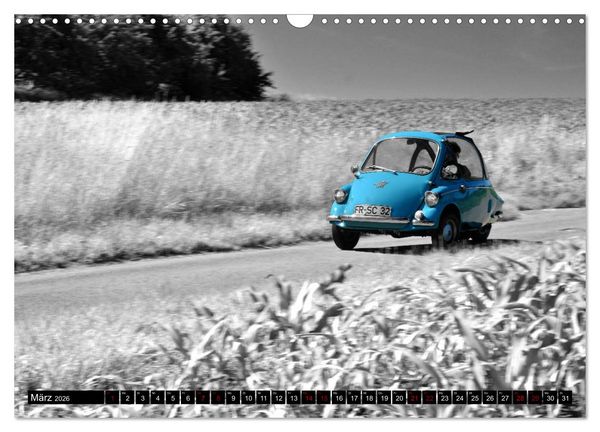 Produktbild: Historische Kleinwagen Made in Germany ART GALERIE (Wandkalender 2026 DIN A3 quer), CALVENDO Monatskalender