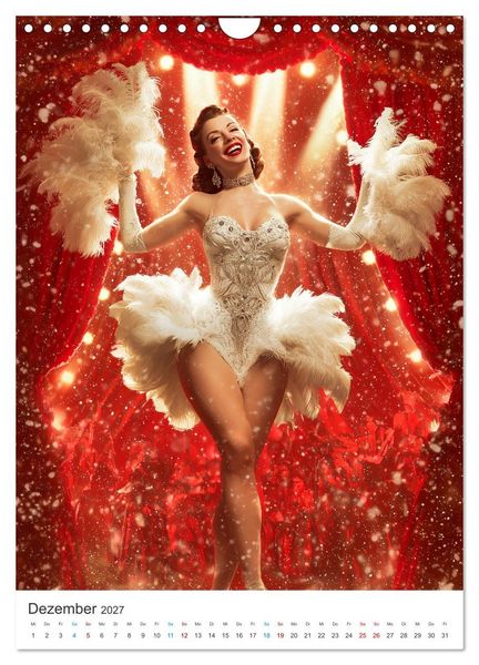 Produktbild: The Art of Burlesque (Wandkalender 2027 DIN A4 hoch), CALVENDO Monatskalender