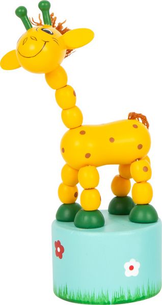 Produktbild: small foot 7924 - Dr&uuml;ckfiguren-Set Afrika-Tiere, 6-teilig, Holz, H&ouml;he: 11cm