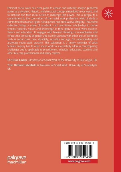 Produktbild: Rethinking Feminist Theories for Social Work Practice