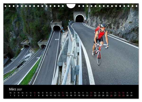 Produktbild: Alpenp&auml;sse auf dem Rennrad Vol. 2 (Wandkalender 2027 DIN A4 quer), CALVENDO Monatskalender