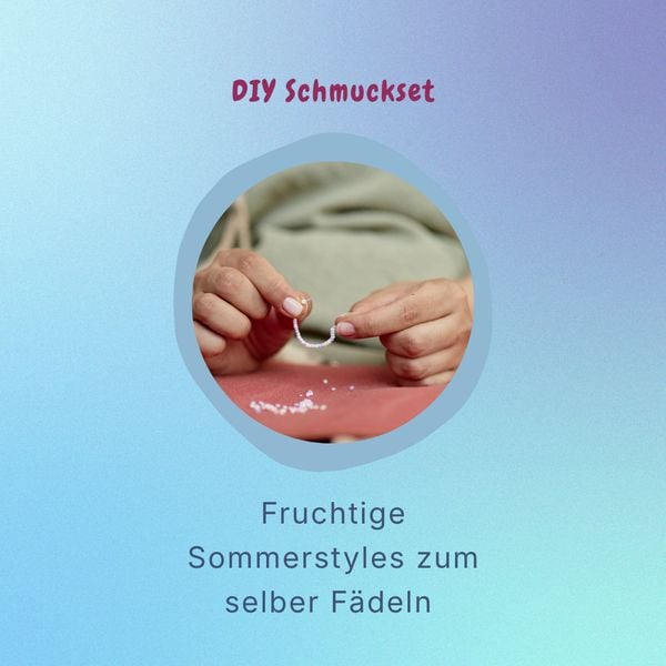 Produktbild: Fruity Summer - Schmuckset mit Mini-Perlen