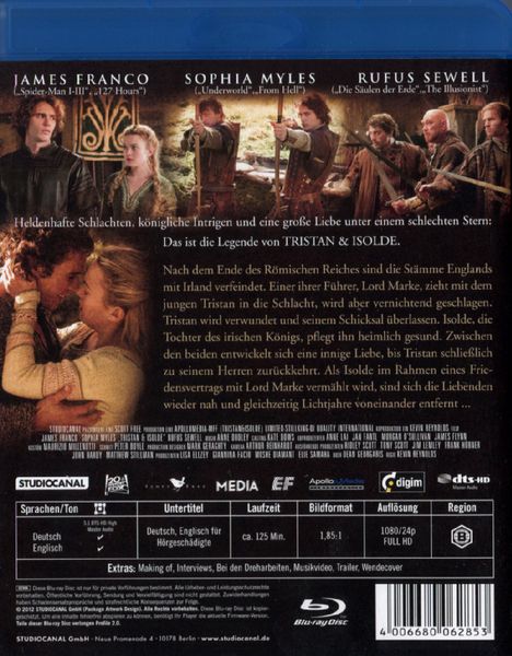 Produktbild: Tristan & Isolde - Liebe ist st&auml;rker als Krieg