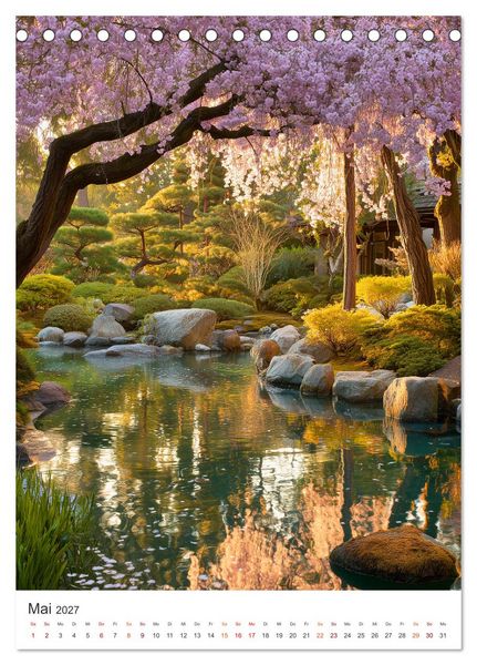Produktbild: Sakura Dreams (Tischkalender 2027 DIN A5 hoch), CALVENDO Monatskalender