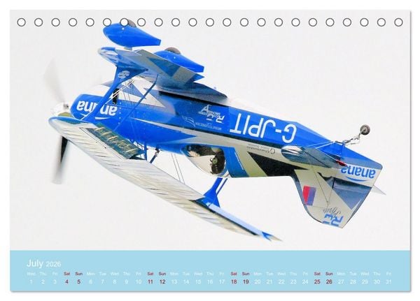 Produktbild: Stunning Aircraft (Desk Calendar 2026 DIN A5 landscape), CALVENDO 12 Month DeskCalendar