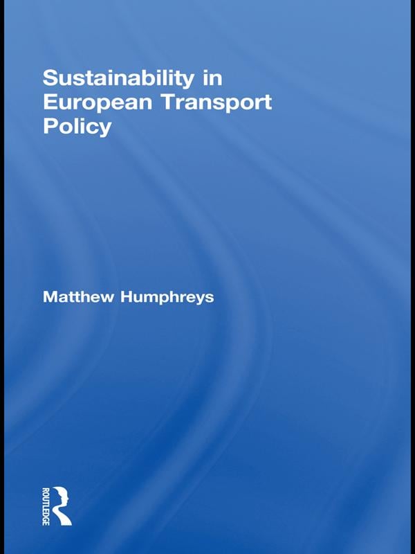 Produktbild: Sustainability in European Transport Policy
