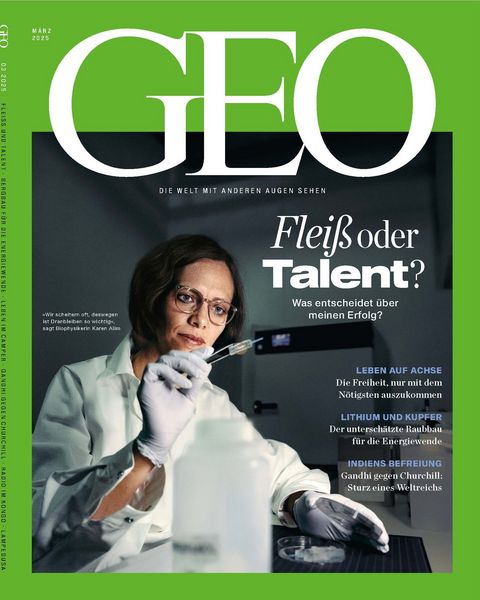 Produktbild: GEO 03/2025 - Flei&szlig; oder Talent?