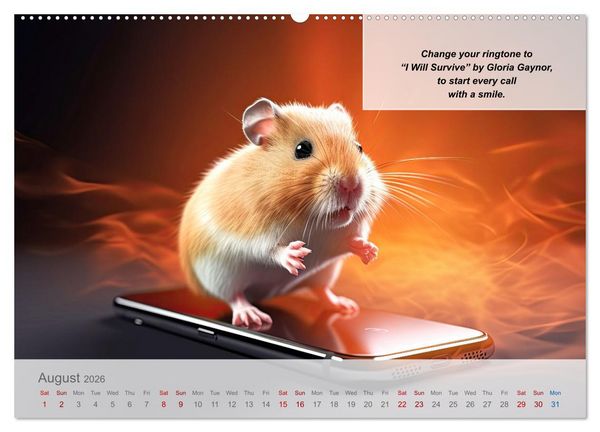 Produktbild: Positive new start after divorce (Wall Calendar 2026 DIN A2 landscape), CALVENDO 12 Month Wall Calendar