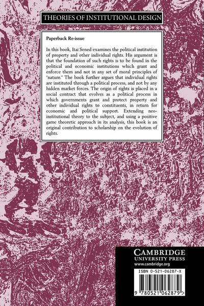 Produktbild: The Political Institution of Private Property