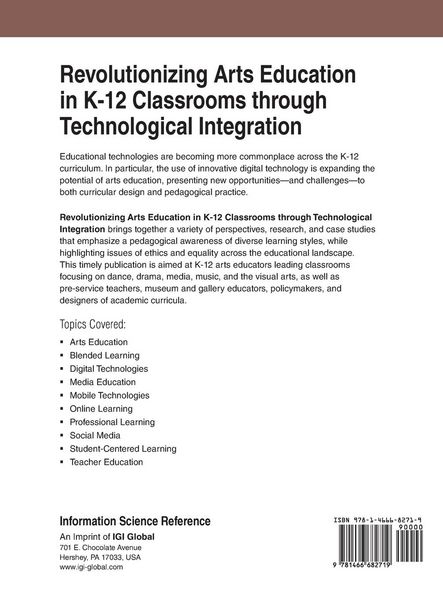 Produktbild: Revolutionizing Arts Education in K-12 Classrooms through Technological Integration
