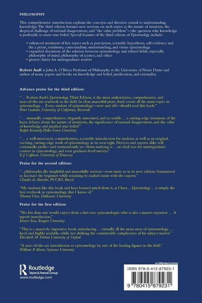 Produktbild: Epistemology