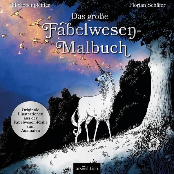 Produktbild: Das gro&szlig;e Fabelwesen-Malbuch