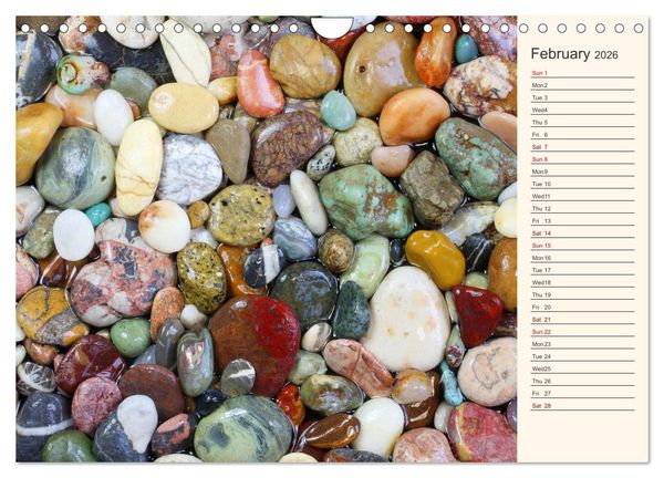 Produktbild: Shells, Stones and Sand (Wall Calendar 2026 DIN A4 landscape), CALVENDO 12 Month Wall Calendar