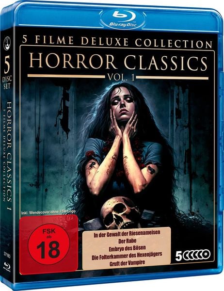 Produktbild: Horror Classics Vol. 1 - Deluxe Collection [5 BRs]