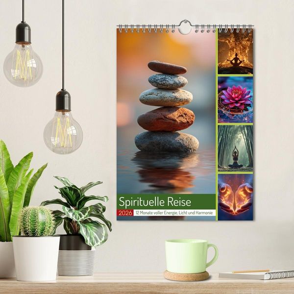 Produktbild: Spirituelle Reise (Wandkalender 2026 DIN A4 hoch), CALVENDO Monatskalender