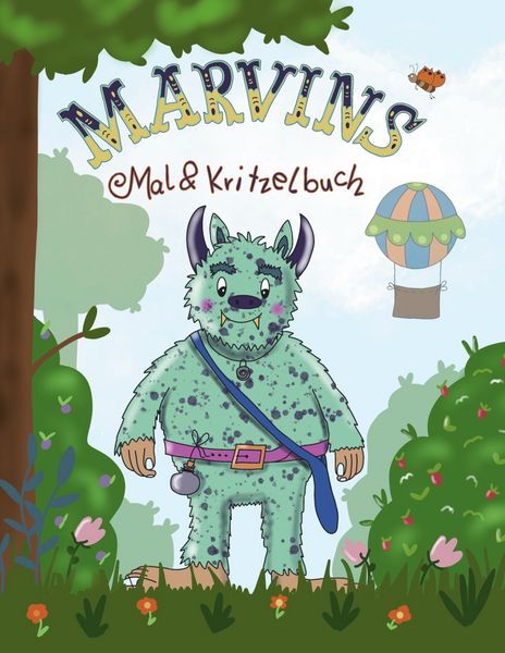 Produktbild: Marvins Mal- und Kritzelbuch