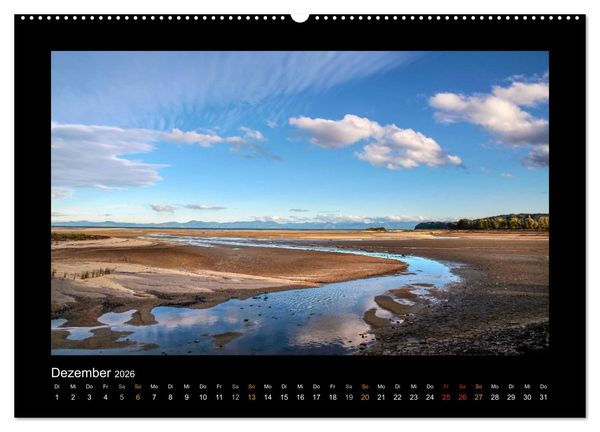Produktbild: Neuseeland - Wunderwelt der Natur (Wandkalender 2026 DIN A2 quer), CALVENDO Monatskalender