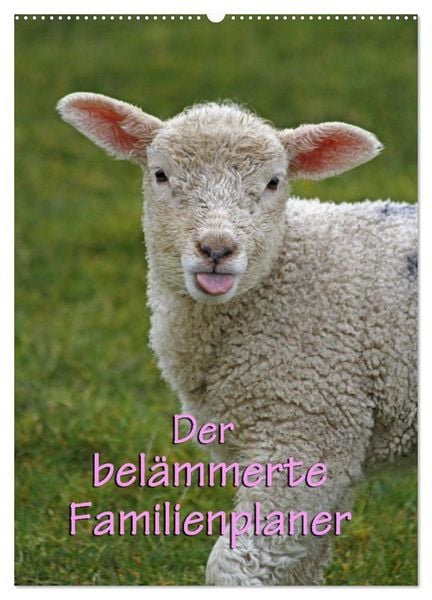 Produktbild: Der bel&auml;mmerte Familienplaner (Wandkalender 2026 DIN A2 hoch), CALVENDO Monatskalender