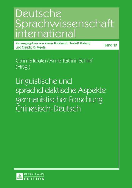 Produktbild: Linguistische und sprachdidaktische Aspekte germanistischer Forschung Chinesisch-Deutsch