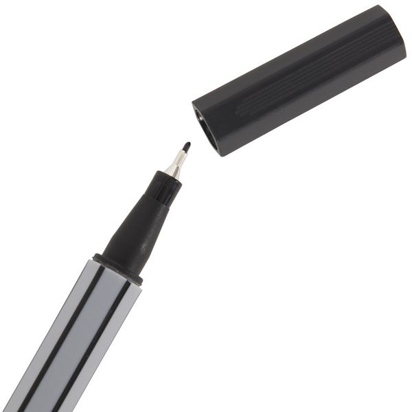 Produktbild: Idena Fineliner 0,4mm rot blau gr&uuml;n schwarz 4 St&uuml;ck