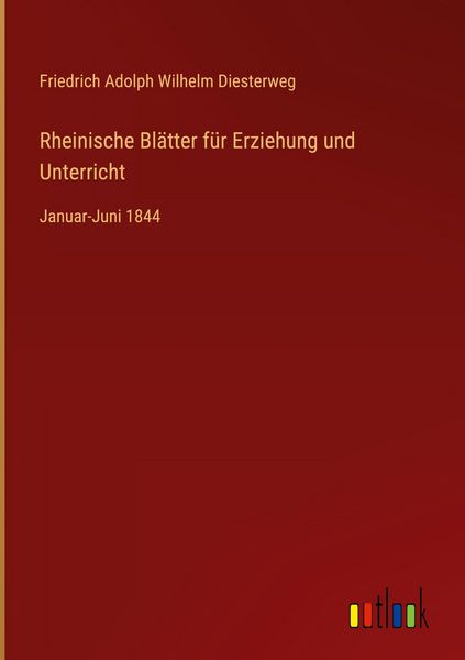 Produktbild: Rheinische Bl&auml;tter f&uuml;r Erziehung und Unterricht