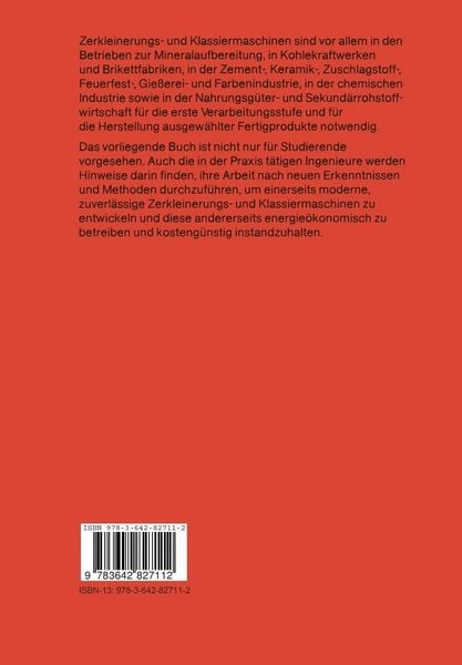Produktbild: Zerkleinerungs- und Klassiermaschinen