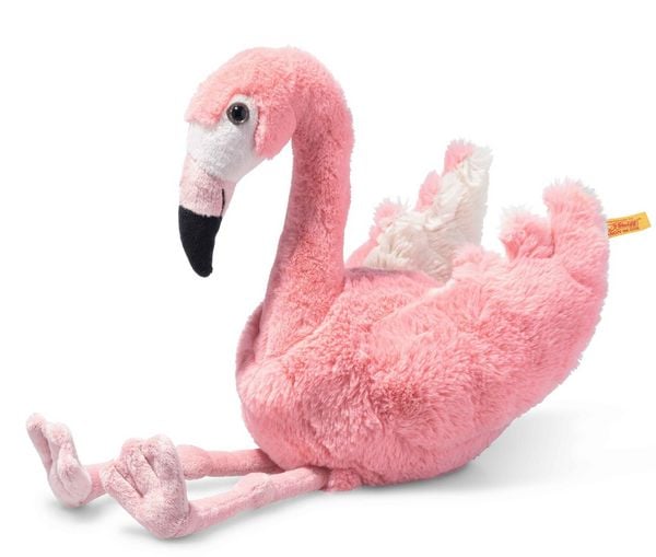 Produktbild: Steiff 063992 - Jill Flamingo, rosa, Pl&uuml;sch, 30 cm
