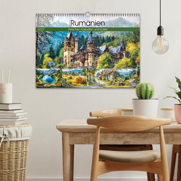 Produktbild: Rum&auml;nien. Zwischen Karpaten und K&uuml;ste (Wandkalender 2027 DIN A3 quer), CALVENDO Monatskalender