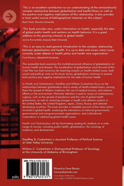 Produktbild: Health and Globalization
