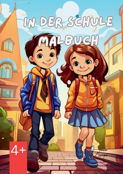 Produktbild: In der Schule - Malbuch