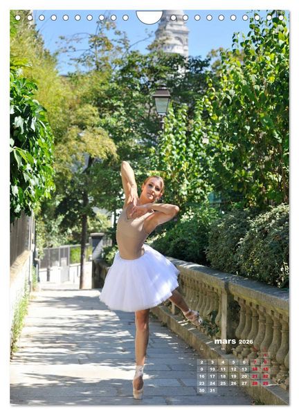 Produktbild: Des danseurs dans la ville 4 L'Oeil et le Mouvement (Calendrier mural 2026 DIN A4 horizontal), CALVENDO calendrier mensuel