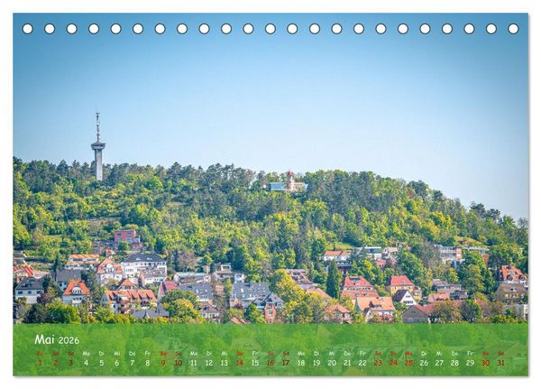Produktbild: Jena - Faszination in Bildern (Tischkalender 2026 DIN A5 quer), CALVENDO Monatskalender