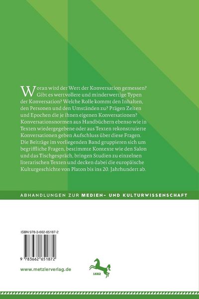 Produktbild: Der Wert der Konversation