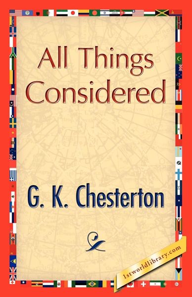 Produktbild: All Things Considered