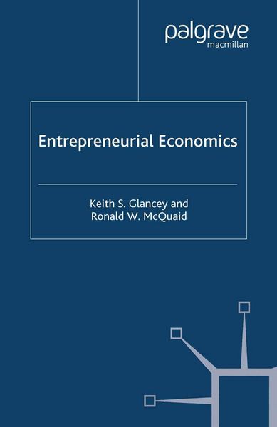 Produktbild: Entrepreneurial Economics