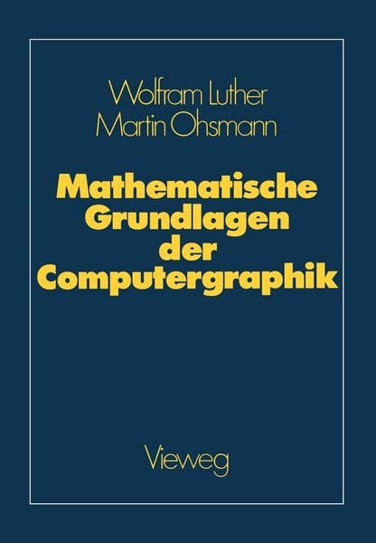 Produktbild: Mathematische Grundlagen der Computergraphik
