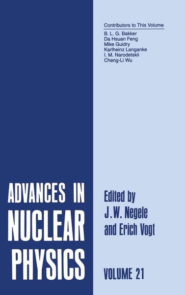 Produktbild: Advances in Nuclear Physics