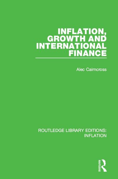 Produktbild: Inflation, Growth and International Finance