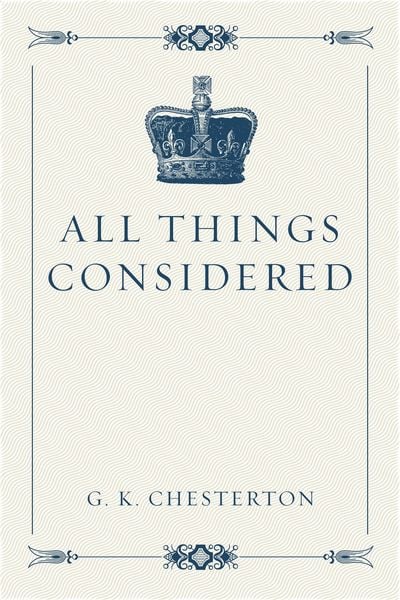 Produktbild: All Things Considered
