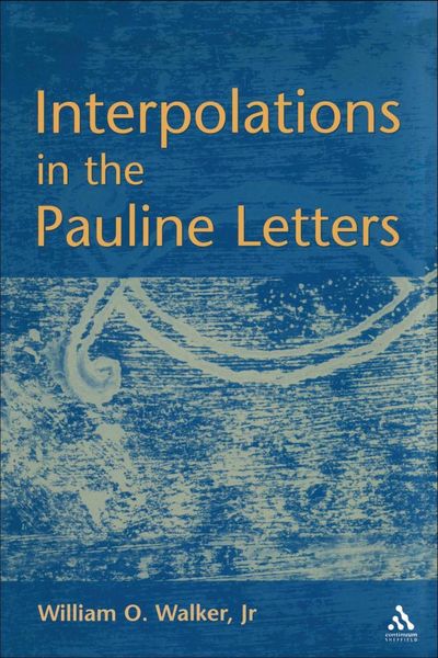 Produktbild: Interpolations in the Pauline Letters