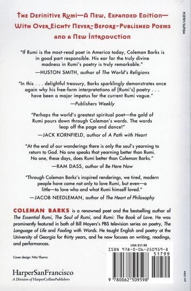 Produktbild: The Essential Rumi - Reissue